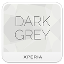 APK Dark Grey xperia theme