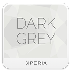 Dark Grey xperia theme biểu tượng
