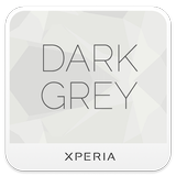 Dark Grey xperia theme иконка