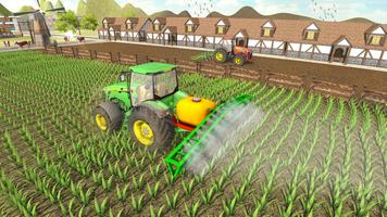 New Tractor Farming Simulator Pro - Farm Games 18 captura de pantalla 1