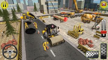Indian Road Construction & Excavator Simulator 18 Ekran Görüntüsü 1