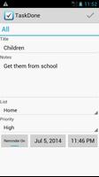 TaskDone スクリーンショット 1