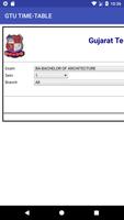 GTU EXAM TIME-TABLE পোস্টার