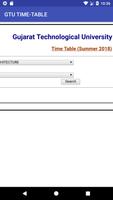 GTU EXAM TIME-TABLE スクリーンショット 1