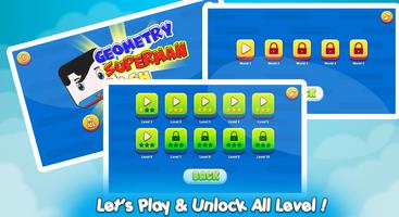 برنامه‌نما Geometry Superman Dash عکس از صفحه