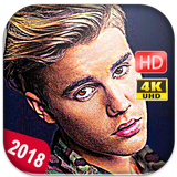 Justin Bieber Wallpapers HD 4K icône