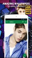 Justin Bieber Wallpapers HD 4K capture d'écran 1