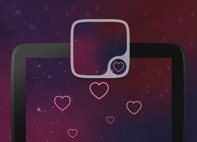 Neon Hearts Wallpaper imagem de tela 3