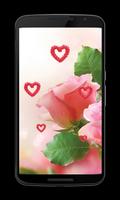 Pink rose Love Wallpapers ภาพหน้าจอ 2