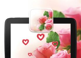 Pink rose Love Wallpapers ภาพหน้าจอ 3