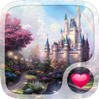 ikon Fairy tale Hearts Wallpaper