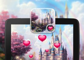 Fairy tale Hearts Wallpaper imagem de tela 3