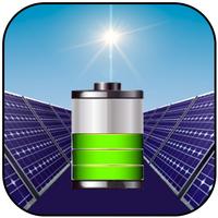 پوستر Solar  Battery  Fast Charger