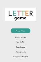 Letter Game - Word Game capture d'écran 3