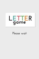 Letter Game - Word Game Plakat