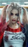Harley Quinn Ultra HD Lock Screen پوسٹر
