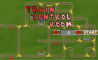 Train Control Room Free-poster
