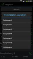 uSimpleWorkout - Trainingsplan App capture d'écran 2
