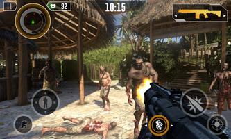 Dead Zombie Hunter Last Survival 3D capture d'écran 1