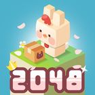 2048 Bunny Maker - bunny city building icône