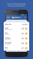 برنامه‌نما wetter.tv - Wetter Deutschland عکس از صفحه