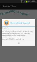 Ubishare Client syot layar 3