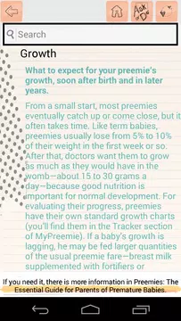 Screenshot 4 for MyPreemie app