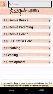 Screenshot 5 for MyPreemie app