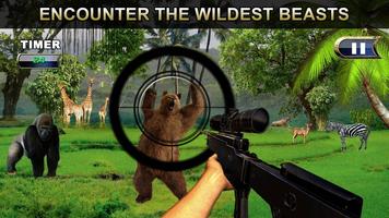 Forêt Sniper - Animaux Hunter Affiche