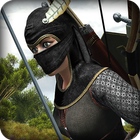 assassin samouraïs Ninja: ombre bataille coup d'ép icône