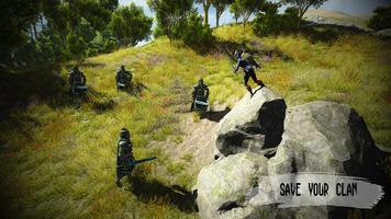 Ninja Dead Mortal : Arashi Fight Assassin Archery screenshot 3
