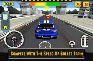 Bullet Train - Car Racing Game syot layar 3