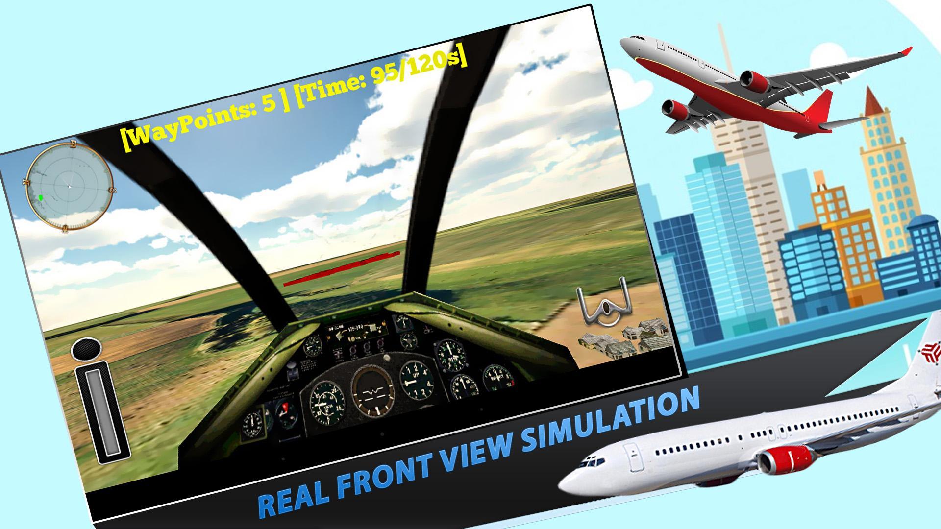 Android 用の 飛行機 子供のためのシミュレータゲーム Apk をダウンロード