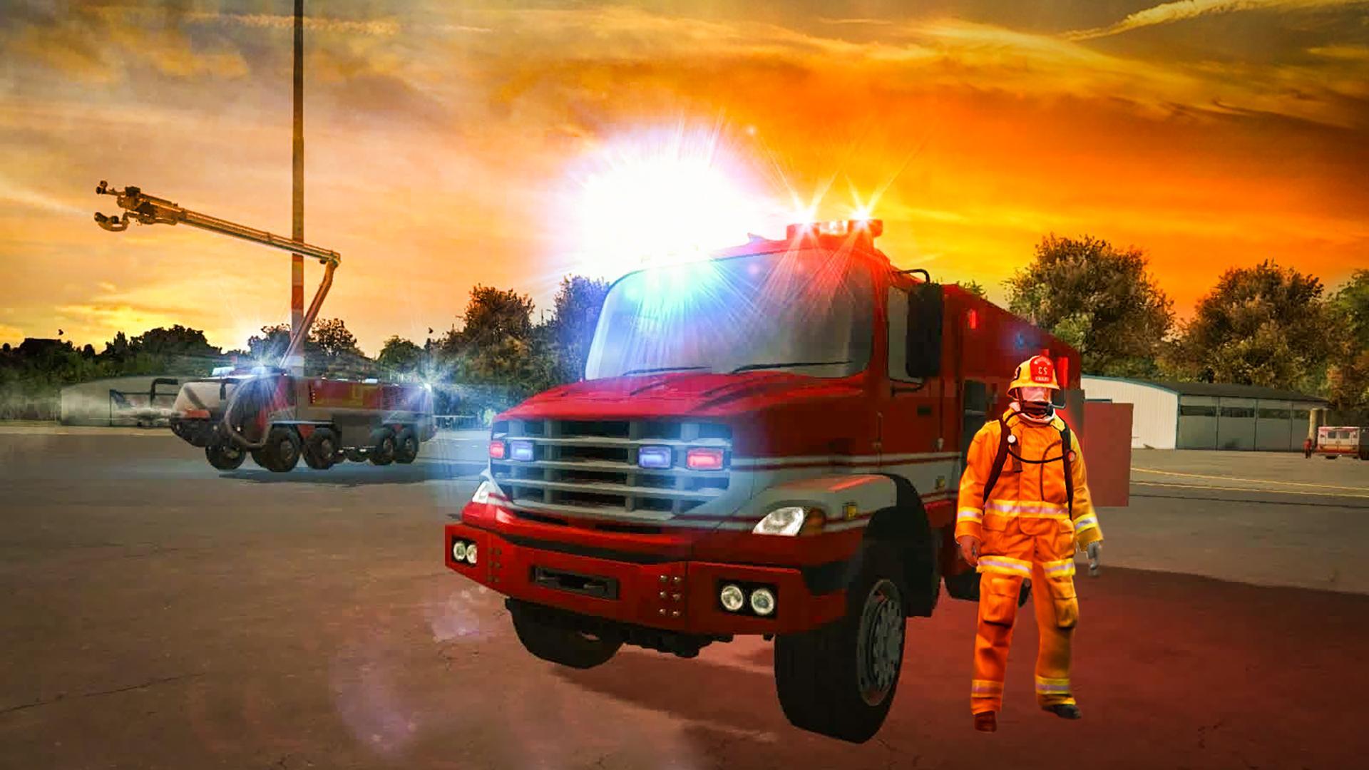 Пожарные Игра: Пожарная Машина Симулятор Пожарного Для Андроид.