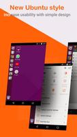 Ubuntu Style Launcher الملصق