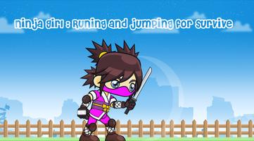 Ninja Girl : Run And Jump پوسٹر