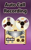 Auto Call Recording Affiche