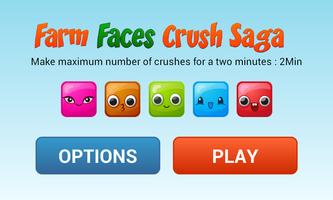 Farm Faces Crush Saga Affiche