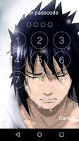 Sasuke Uchiha Lock screen HD 2 Affiche