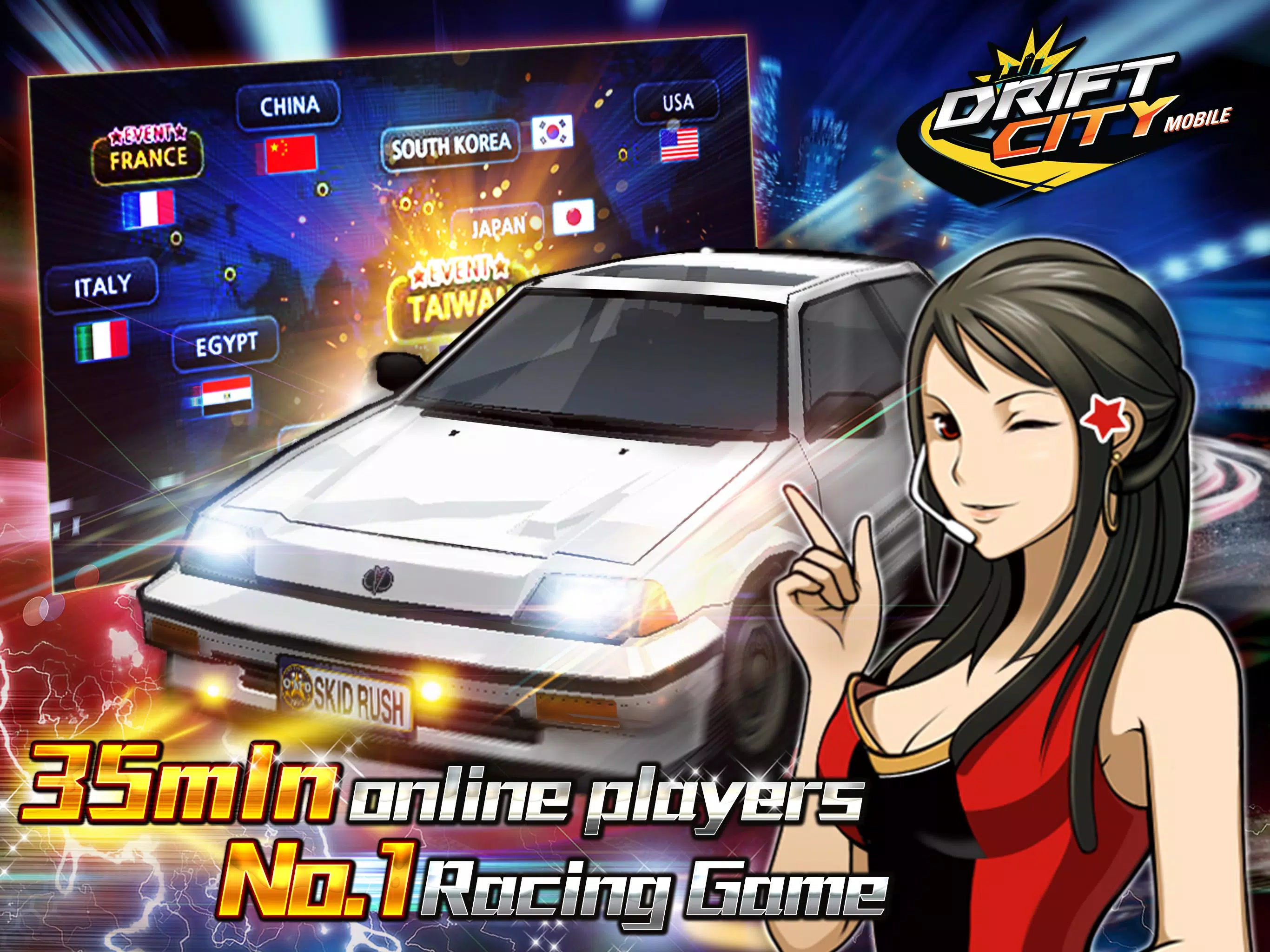 Drift City: Jogar grátis online no Reludi