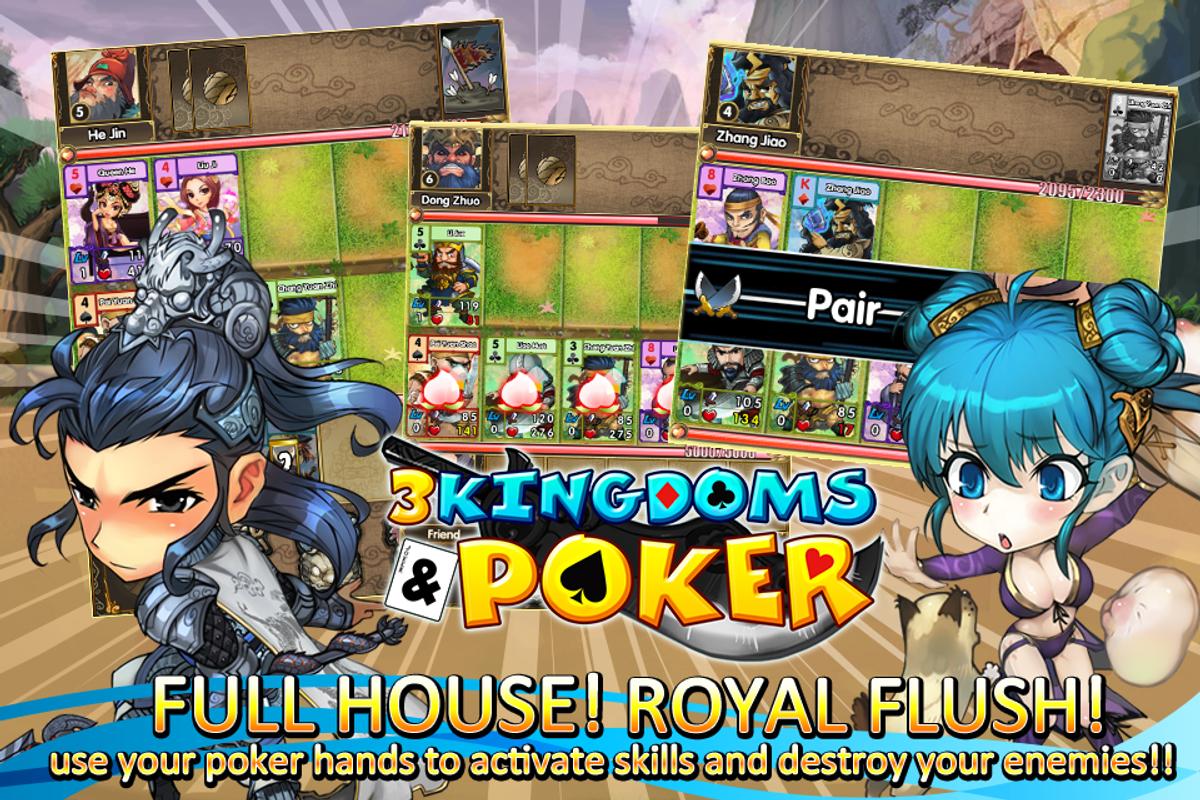 3 kingdoms and poker apk
