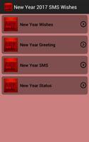 New Year 2017 SMS Wishes screenshot 1