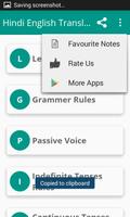 Hindi English Translation(English Speaking,Tenses) screenshot 1