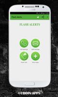 Alertes flash sur appel / SMS capture d'écran 1