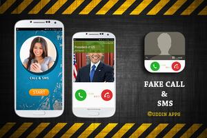 Fake Call & SMS poster