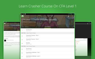 Learn CFA Level 1 capture d'écran 3