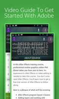 Udemy After Effects Course Affiche