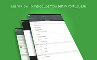 Learn Brazilian Portuguese screenshot 1