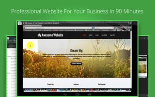 Design Your Business Website ポスター