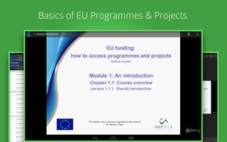 EU funding Course スクリーンショット 3